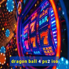 dragon ball 4 ps2 iso