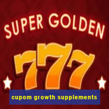 cupom growth supplements