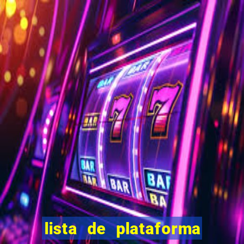 lista de plataforma de jogos