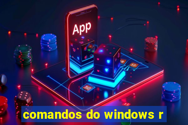 comandos do windows r