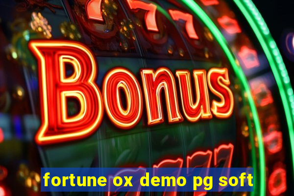 fortune ox demo pg soft